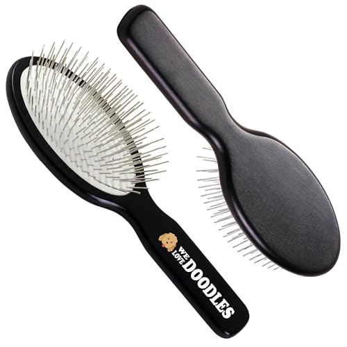 Pin Brush for Dogs (Silver Pins)