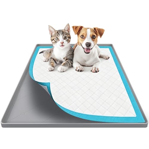 Silicone Dog Pee Pad Holder for 34 x 22 in Pads (34"L x 22"W)