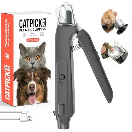 Pet Nail Clipper with Light (Black)