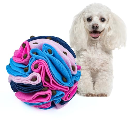 Pet Snuffle Ball (Royal blue / 15cm)