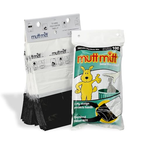 2 Ply Dog Waste Station Header Bags (White/Black)