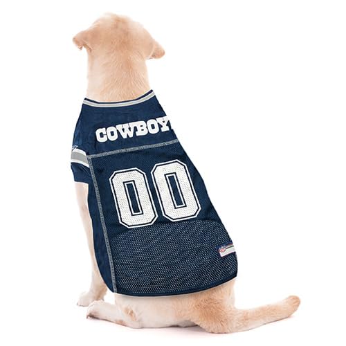 NFL Dallas Cowboys Dog Jersey (Dallas Cowboys / Large)