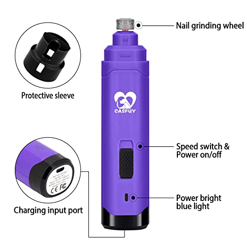 Dog Nail Grinder Upgraded (Purple)