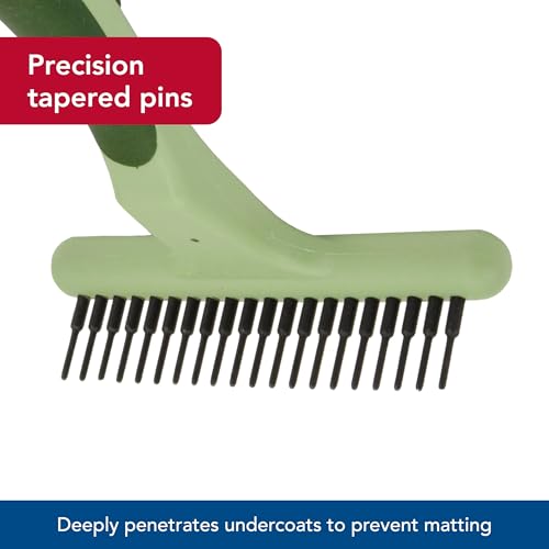 Pet Safari Dog Undercoat Rake (Single Row / 1 Count (Pack of 1))
