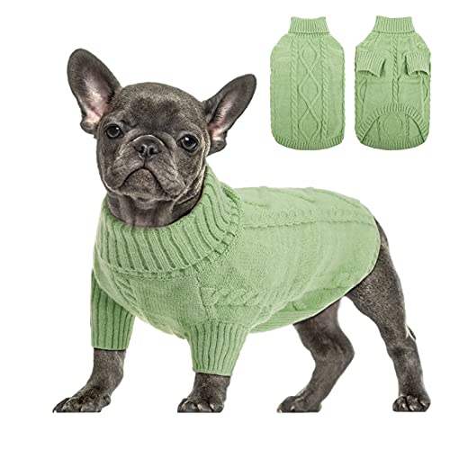 Dog Sweater for Small to Large Dogs (Large / Green)
