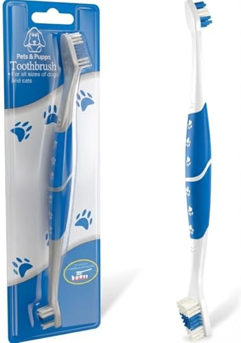 Pet Toothbrush for Dogs (Pack of 1 Blue)