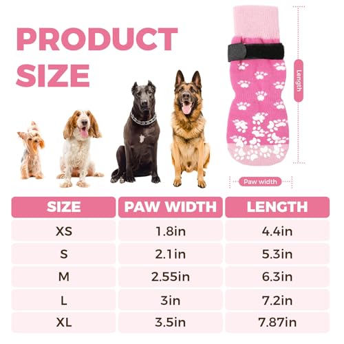 Non Slip Dog Socks Prevent Licking Paws (XS)