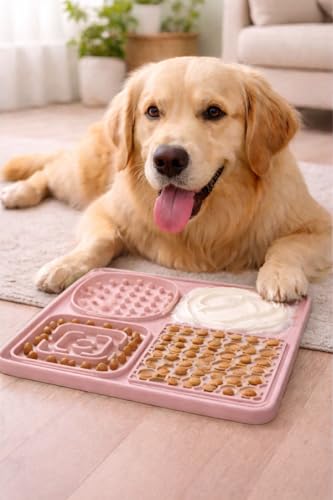 Hearth & Paw Silicone Lick Mat for Dogs (Blush Pink)