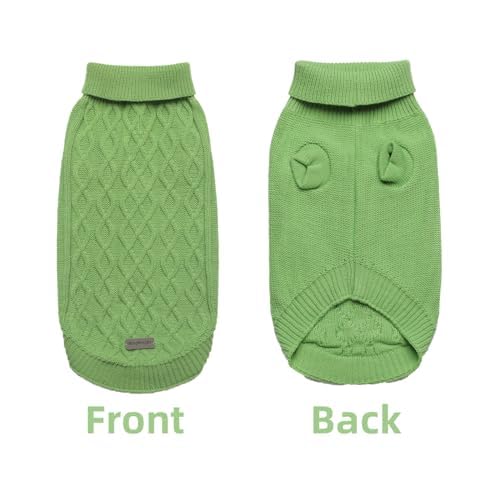Small Dog Sweaters (green / X-Small)