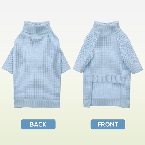 Small Dog Sweater (Blue / Small)