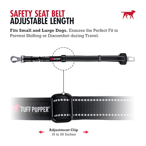 Dog Seat Belt (Black)