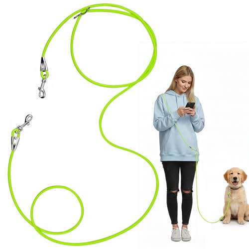 8.2ft Hands Free Dog Leash (Green)