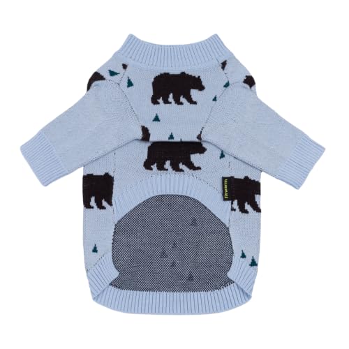 Polar Bear Dog Jacquard Sweater (Small / Bear)
