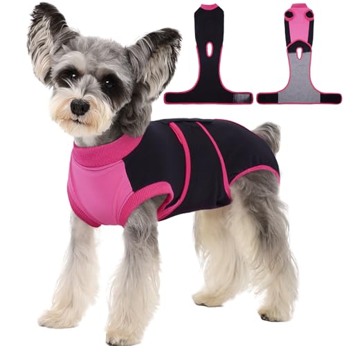 Dog Recovery Suit (Black / X-Small)