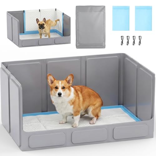 Dog Litter Box with High Walls