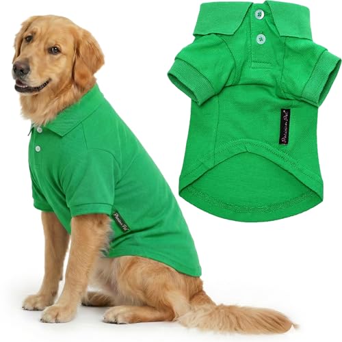 Dog Polo Shirt (4XL / Green Polo)