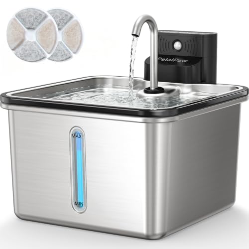 Wireless Cat Water Fountain (Silver)