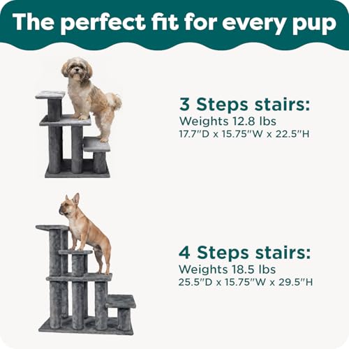 Steady Paws Multi (Cream / 3-Step / Pet Stairs)