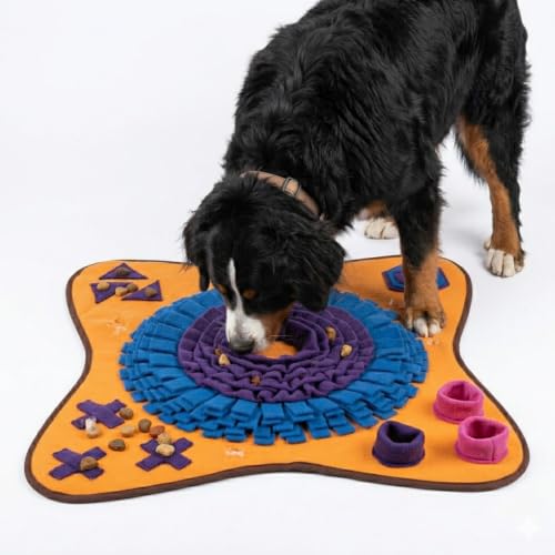 Adjustable Dog Snuffle Mat (Large Colorful - Snuffle mat)