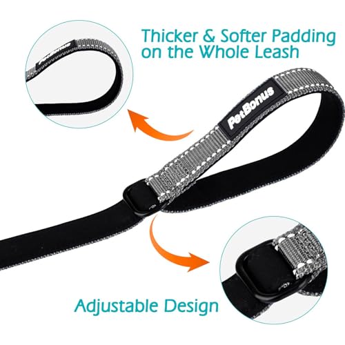 Dog Leash Wrist Strap with Lockable Clip for Dog Retractable Leash (Grey / 1 Pack)