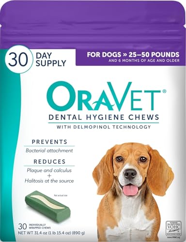 Dental Hygiene Chews for Dogs (30 Count (Pack of 1))