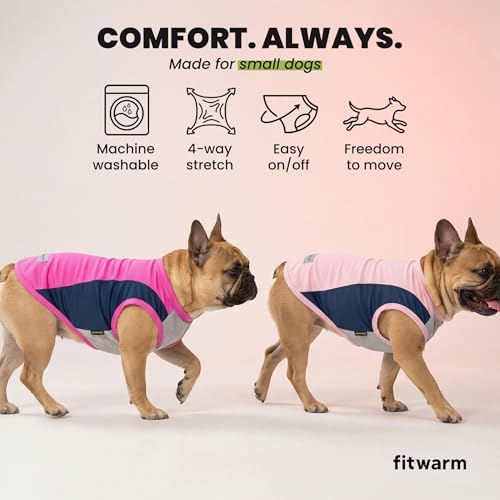 2 Pack UPF 50+ UV Sun Protection Dog Shirt (XX-Large / Rose Red-Pink)