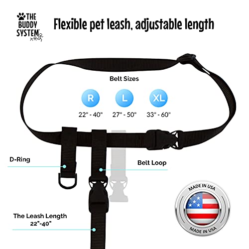 Hands Free Dog Leash & Lunge Bundle (Regular Dog System (Large Belt (27"- 50" Waist)) / Bundle Leash + Lunge Buster)