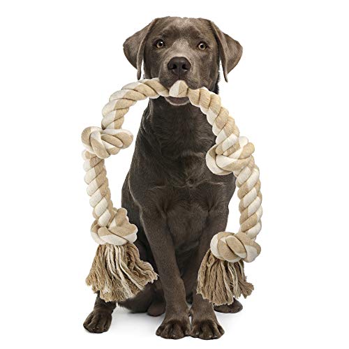 Dog Rope Toys for Large Dogs (5 Knots)