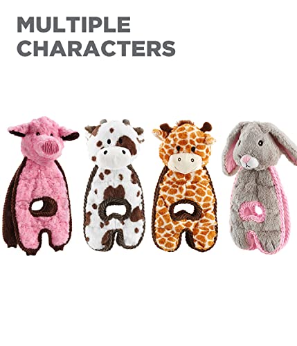 by Charming Pet Cuddle Tugs Giraffe Plush Squeaky Dog Toy (Tugs Giraffe / 1 Count)