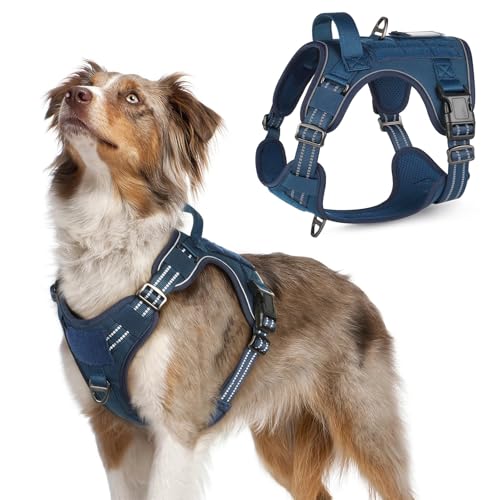 Tactical Dog Harness for Medium (Blue / Medium)