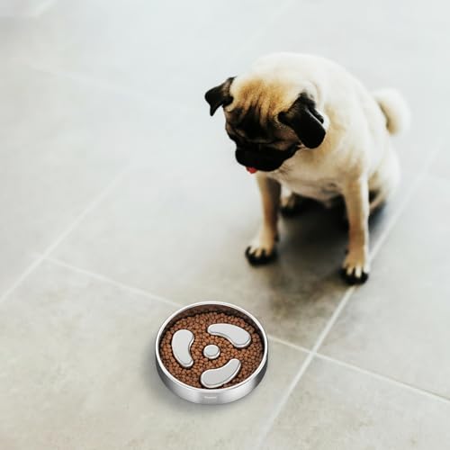 Slow Feeder Dog Bowl (Spiral-1Pack / S 1~1.5Cups)