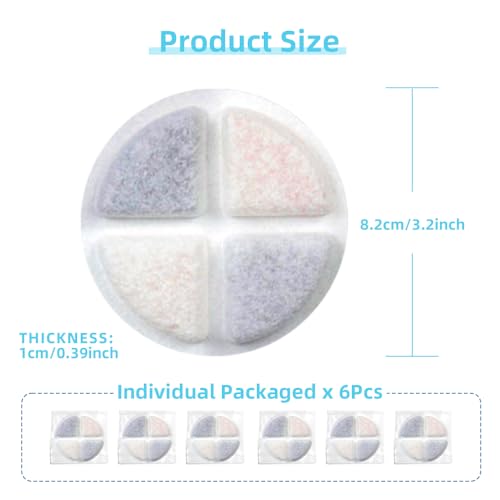 6 Pack Dog Water Dispenser Replacement Filters