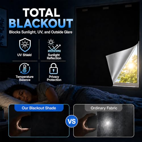 Window Blackout Cover Magnetic No Drill