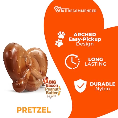 Power Chew Pretzel Dog Chew Toy (Pretzel 1 Pack / Small)