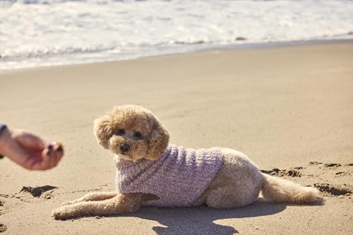 CozyChic® Ribbed Pet Sweater (X-Large / Vintage Rose-Ballet Pink)