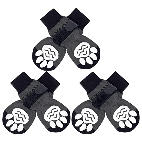 Double Side Anti (X-large (6 Count) / Black Grey)