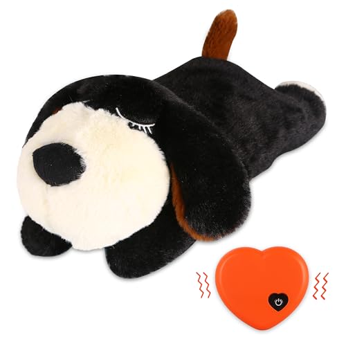 Heartbeat Puppy Toy (Black)