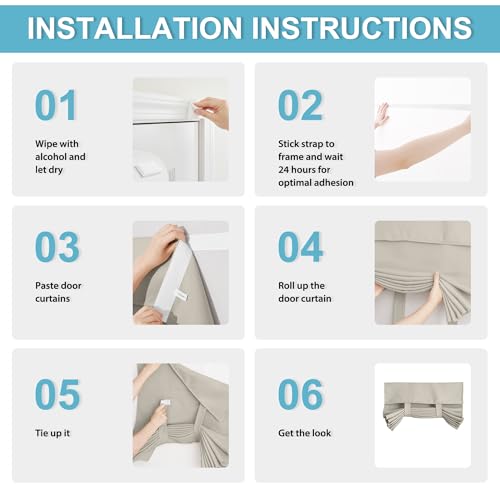 Sidelight Curtains for Front Door (Natural / 12"W x 69"L (Pack of 1))