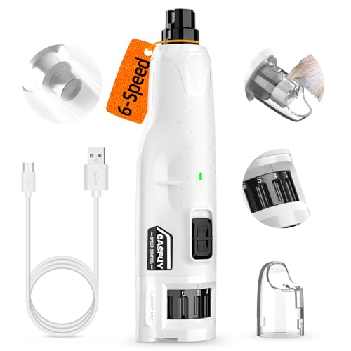 Dog Nail Grinder Quiet (White)