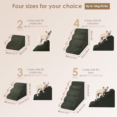 Curved Dog Stairs Ramp