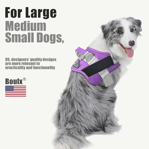 Dog Harness No (Large (Pack of 1) / Lavender)