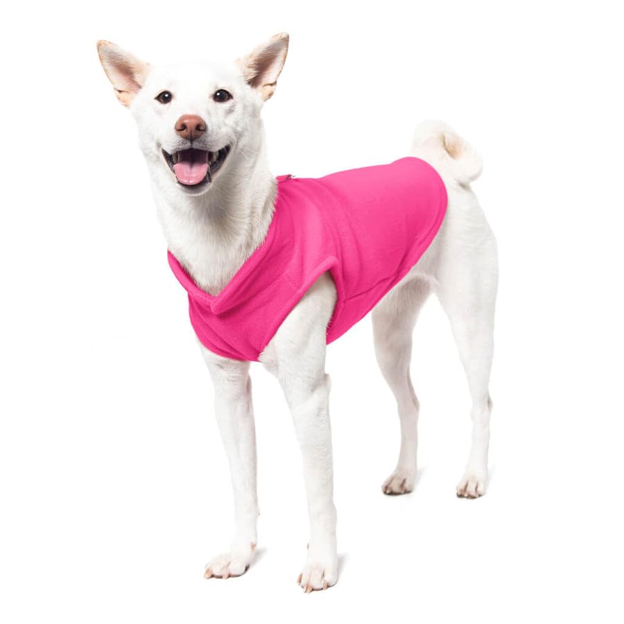 Fleece Vest Dog Sweater (Pink / Small (Around 6-lb))