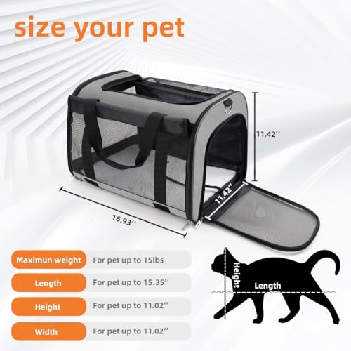 Cat Carrier Backpack (grey)