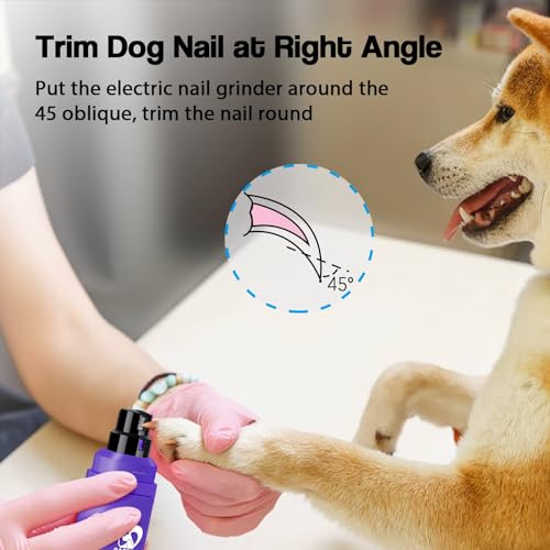 Dog Nail Grinder Upgraded (Purple)