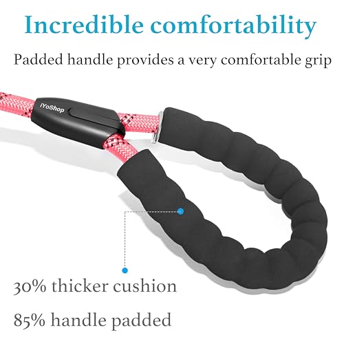 Double Dog Leash (Baby Pink / Medium)
