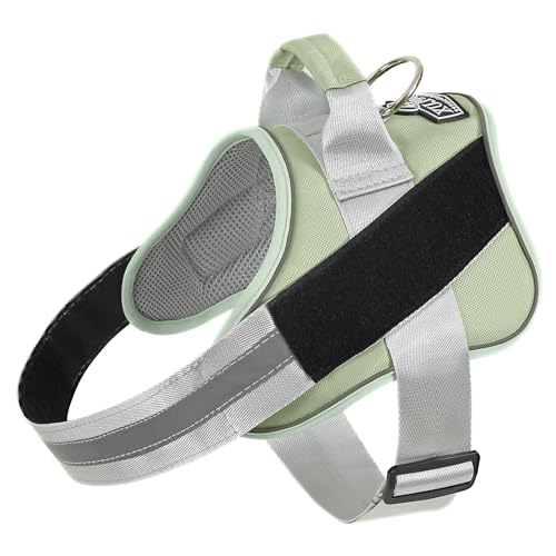 Dog Harness No (Small (Pack of 1) / CreamGreen)