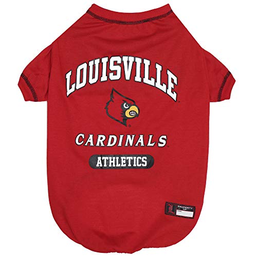 Collegiate LOUISVILE CARDINALS Dog T (Louisville Cardinals / X-Small)
