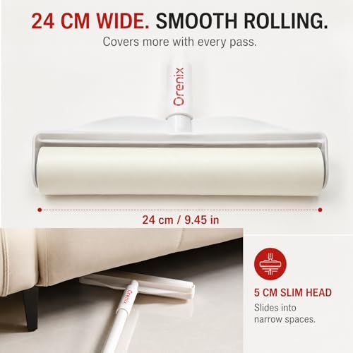 Large Lint Roller for Pet Hair (6-roll)