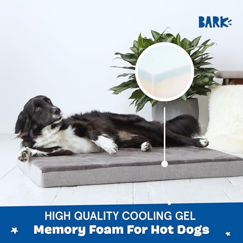 Orthopedic Dog Bed (Grey / Large)