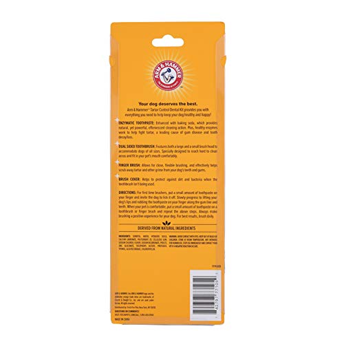 Tartar Control Dog Dental Kit (2.5 Ounce (Pack of 2))